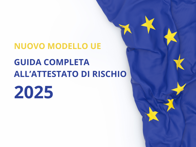 Attestato di rischio nuovo modello Europeo